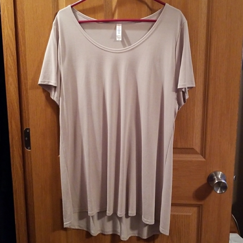 2xl tan lularoe perfect tee